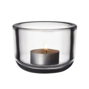 iittala valkea candleholder 60mm clear