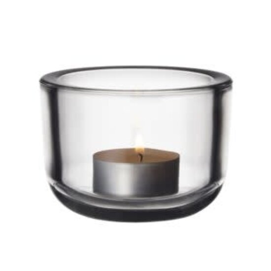Iittala Valkea tealight candleholder 60mm clear