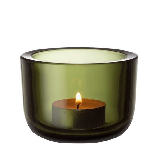 Iittala iittala valkea candleholder60 mm moss green