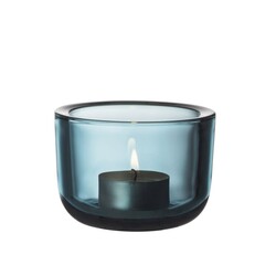 iittala valkea  candleholder 60mm seablue