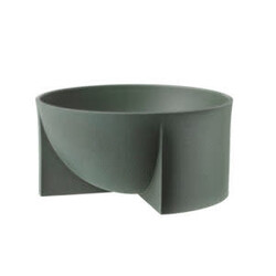 iittala Kuru cer. bowl 240x120mm moss green