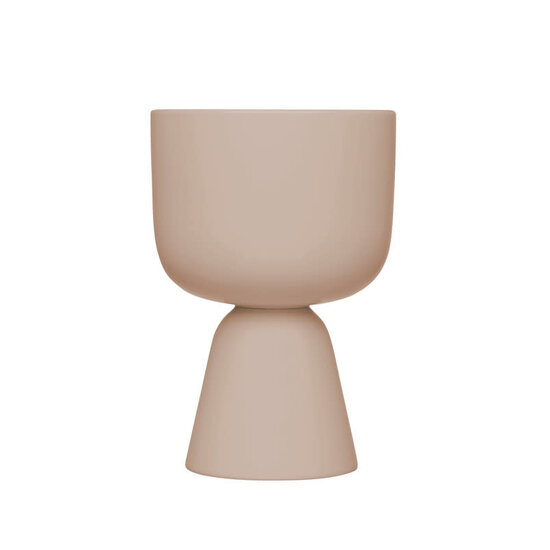 Iittala iittala nappula plant pot 230x155mm beige