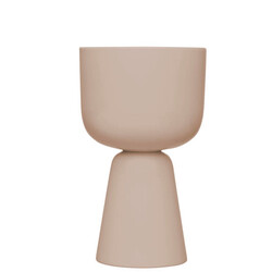iittala nappula plant pot 260x155mm beige