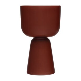 iittala nappula plant pot 260x155mm brown