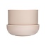 Iittala Nappula plant pot with saucer 170x130mm beige