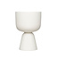 Iittala Nappula plant pot 230x155mm white