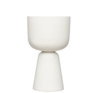 iittala nappula plant pot 260x155mm white