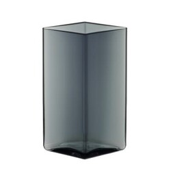 Ruutu vase 115x180mm grey