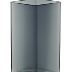 Ruutu vase 115x180mm grey