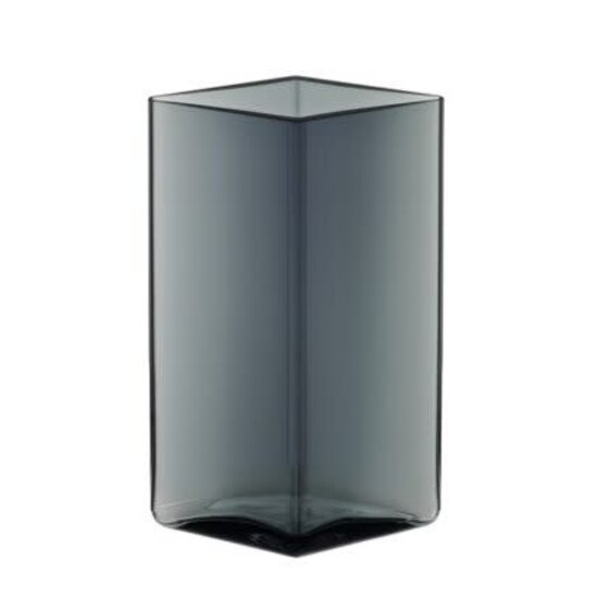Iittala Ruutu vase 115x180mm grey