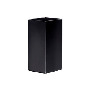 iittala ruutu vaas keramiek zwart groot