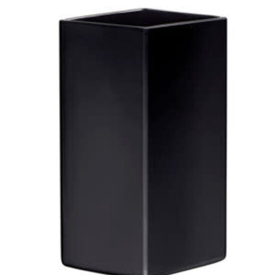 Iittala iittala ruutu vaas keramiek zwart groot