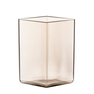 Ruutu vase 115x140mm linen