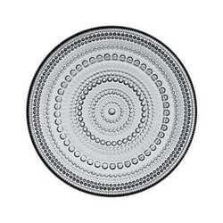 iittala kastehelmi plate 170mm dark grey