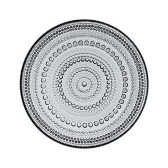 Iittala iittala kastehelmi plate 170mm dark grey