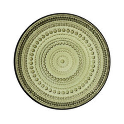 iittala kastehelmi plate 170mm moss green