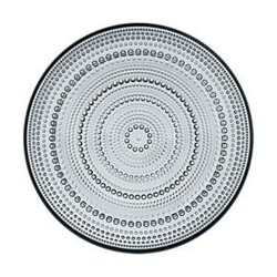 iittala kastehelmi plate 248mm dark grey
