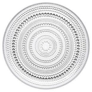 Kastehelmi plate 248mm clear