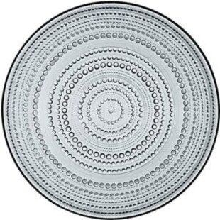 iittala kastehelmi plate 315mm dark grey
