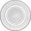 Iittala Kastehelmi plate 315mm clear