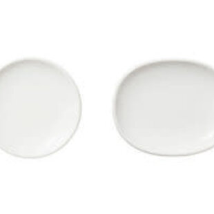 iittala raami small plate white 2set