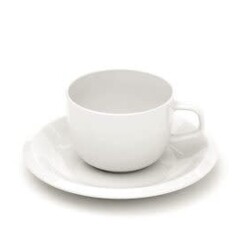 iittala raami cup 0,27L & saucer 16cm white