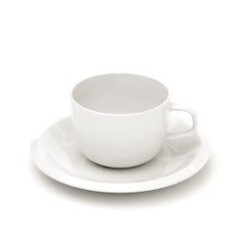 iittala raami cup 0,27L & saucer 16cm white