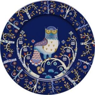 Taika plate 30cm blue