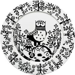 iittala taika plate 30cm black