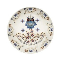 Taika plate deep 20cm deco white