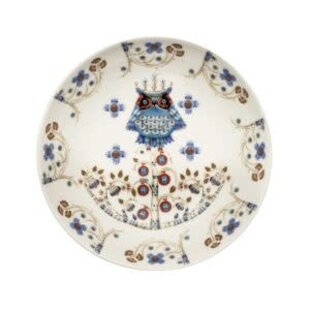 Taika plate deep 20cm deco white