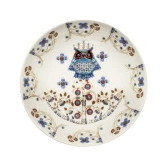 Iittala Taika plate deep 20cm deco white