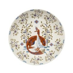 Taika plate deep 22cm deco white