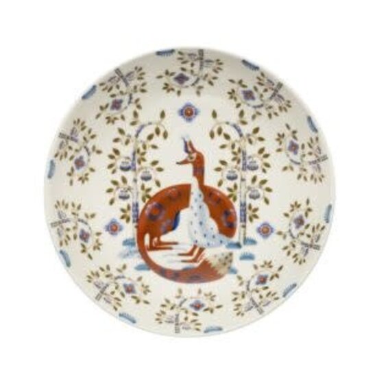 Taika plate deep 22cm deco white