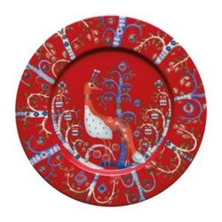 Taika plate 22cm red