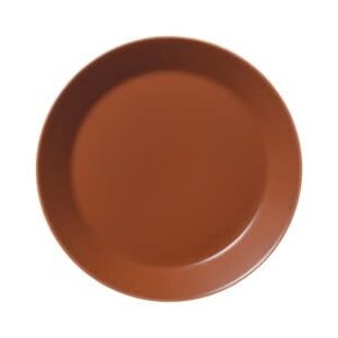 iittala teema plate 21cm vintage brown