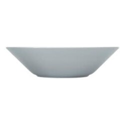 iittala teema plate deep 21cm pearl grey