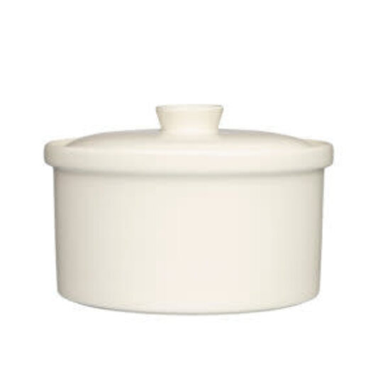 Iittala Teema pot whiteh lid 2,3l white
