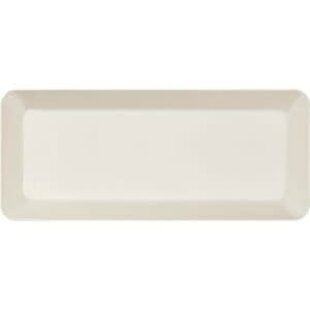 Teema platter 16x37cm white