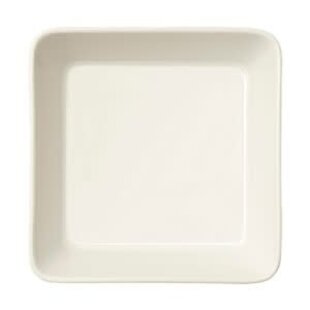 Teema plate 16x16cm white