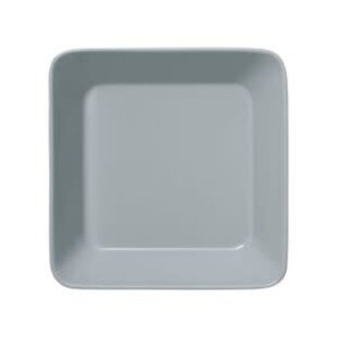 Teema plate 16x16cm pearl grey