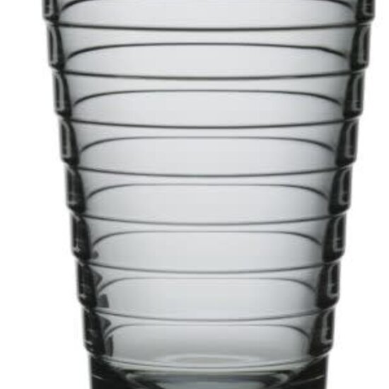 Iittala iittala aino aalto glazen grijs 22cl, 2 stuks