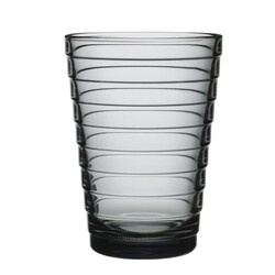 iittala aino aalto tumbler 33cl dark grey 2pcs