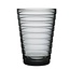 iittala iittala aino aalto tumbler 33cl dark grey 2pcs