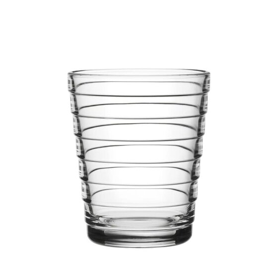 Iittala Aino Aalto tumbler 22cl clear 2pc