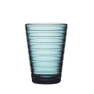 iittala aino aalto tumbler 33cl sea blue 2pcs