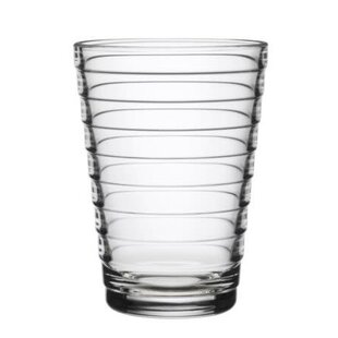 iittala aino aalto tumbler 33cl clear 2pcs