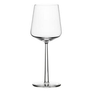 iittala essence red wine glass 45cl clear 2pc