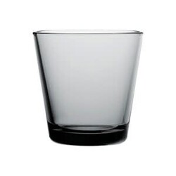iittala kartio tumbler 21cl dark grey 2pcs