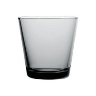 iittala kartio tumbler 21cl dark grey 2pcs